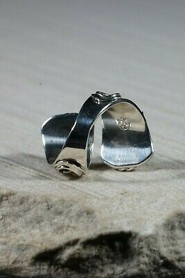 Navajo Turquoise and Sterling Silver Ring - Thomas Yazzie - Size 4.5 - High Lonesome Trading