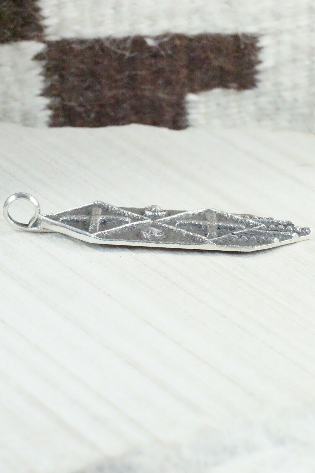 Sterling Silver Pendant - Stanford Yazzie