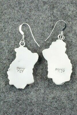 Sterling Silver Earrings - Harry B Yazzie