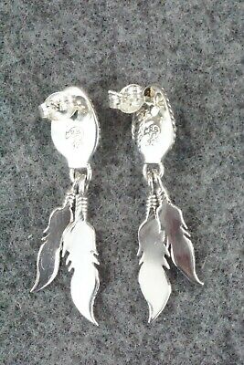 Spiny Oyster & Sterling Silver Earrings - Judy Largo