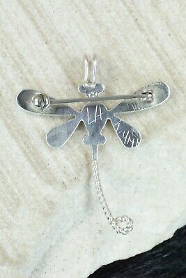 Multi Stone and Sterling Silver Pendant & Pin - Lyndon Ahiyite