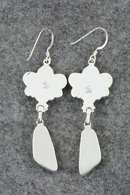 Turquoise & Sterling Silver Earrings - Bobby Platero