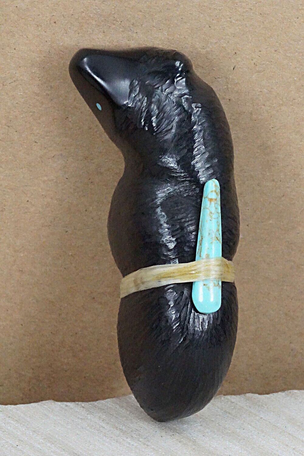 Bear Zuni Fetish Carving - Herbert Halate