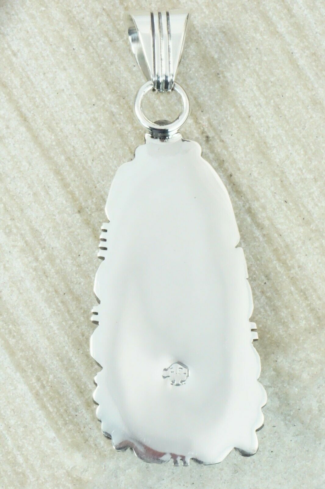 Turquoise and Sterling Silver Pendant - Daniel Benally