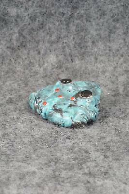 Frog Zuni Fetish Carving - Reynold Lunasee