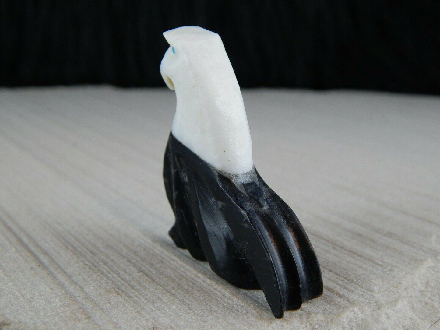 Eagle Zuni Fetish Carving - Kelly Lementino - High Lonesome Trading