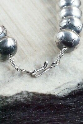 Sterling Silver Navajo Pearl Necklace - Jan Mariano