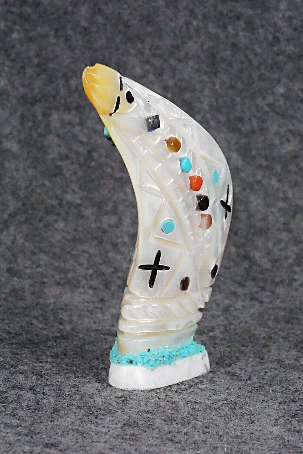 Corn Maiden Zuni Fetish Carving - Vickie Quandelacy