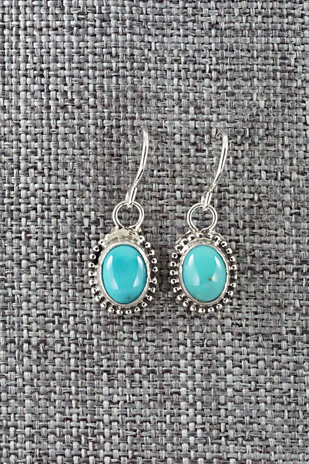 Turquoise & Sterling Silver Earrings - Jan Mariano