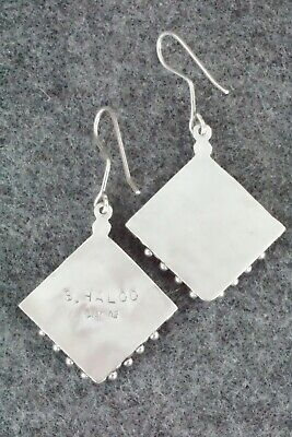 Turquoise & Sterling Silver Earrings - Stephen Haloo