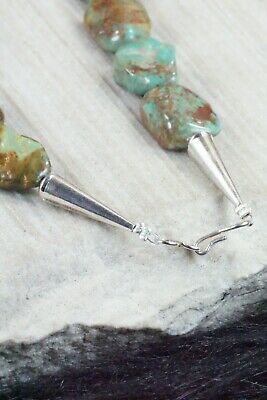Turquoise & Sterling Silver Necklace - Navajo
