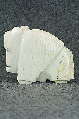Buffalo Zuni Fetish Carving - Gilbert Lonjose