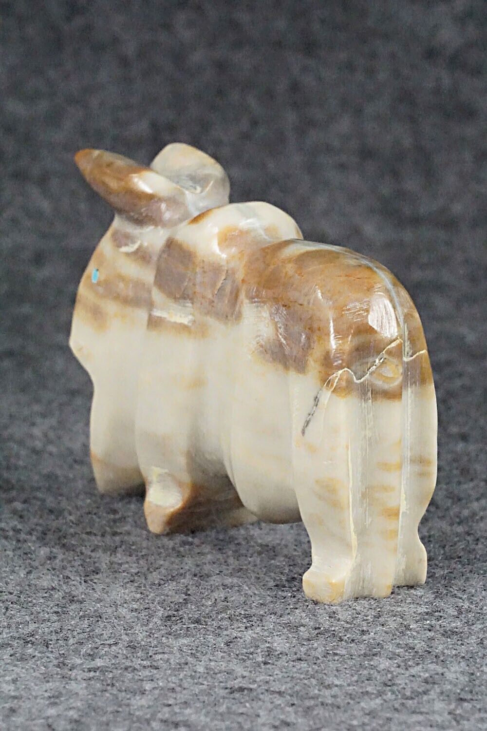Buffalo Zuni Fetish Carving - Kelly Lementino