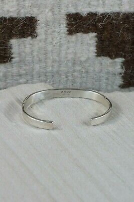 Navajo Sterling Silver Bracelet - Bruce Morgan - High Lonesome Trading