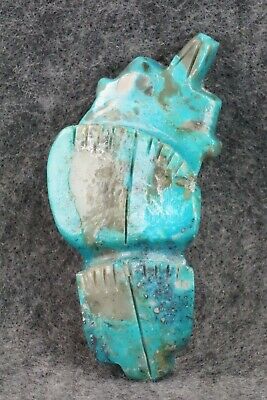 Badger Zuni Fetish Carving - Reynold Lunasee