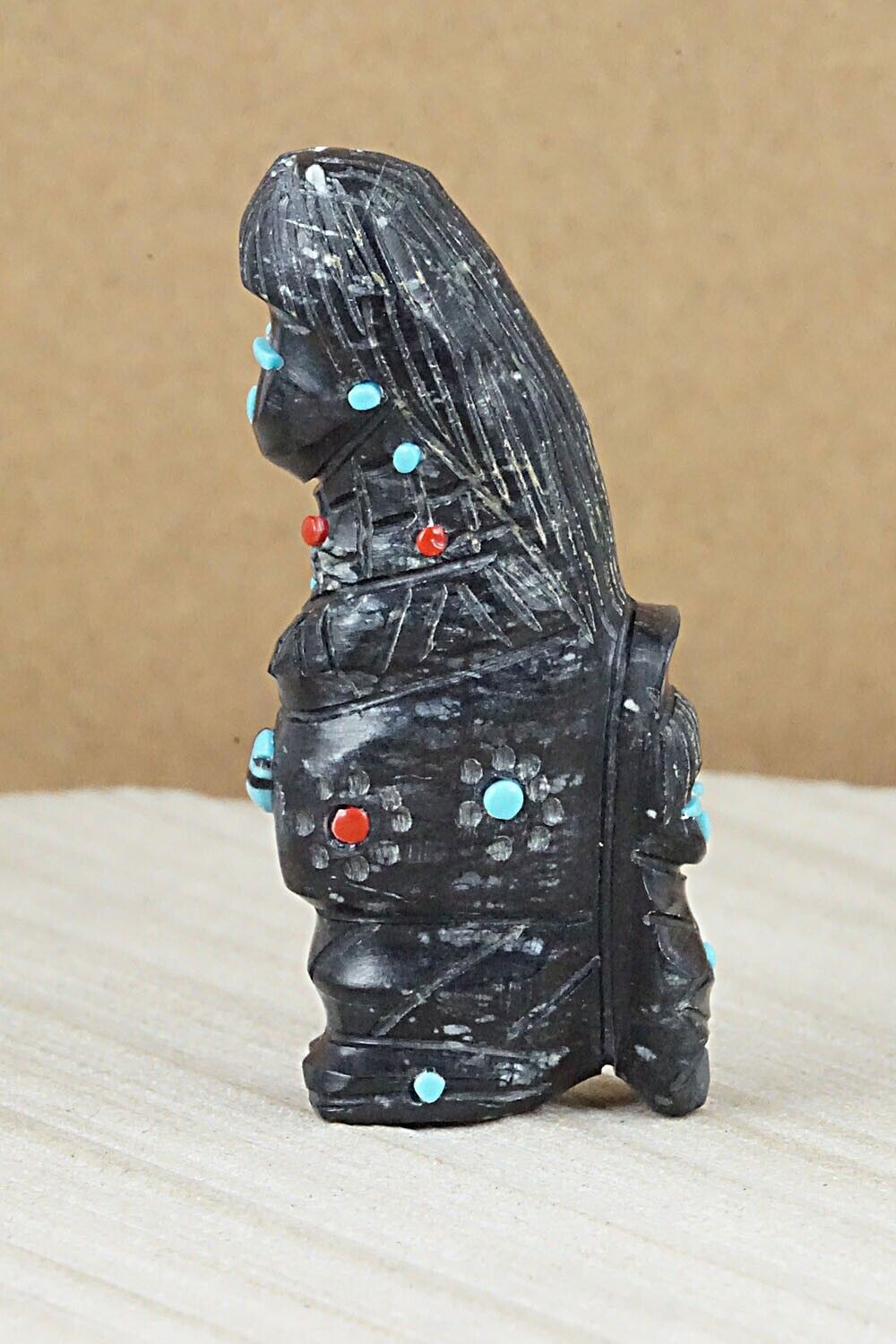 Corn Maiden Zuni Fetish Carving - Danette Laate