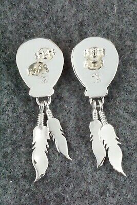 Turquoise & Sterling Silver Earrings - Annie Spencer