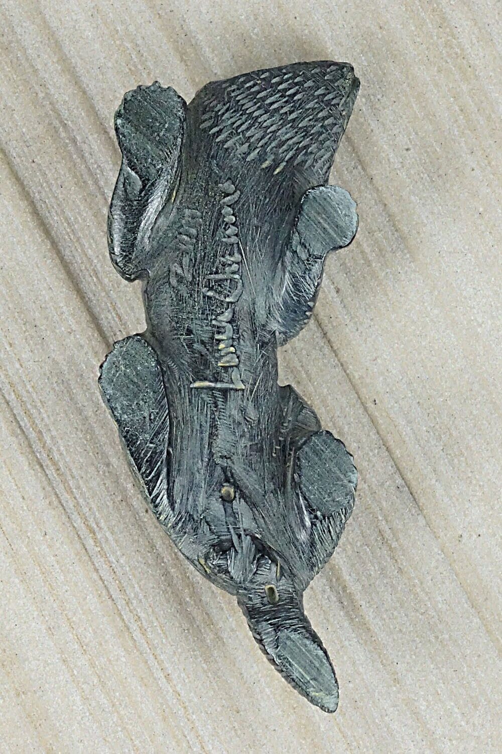 Badger Zuni Fetish Carving - Lance Cheama