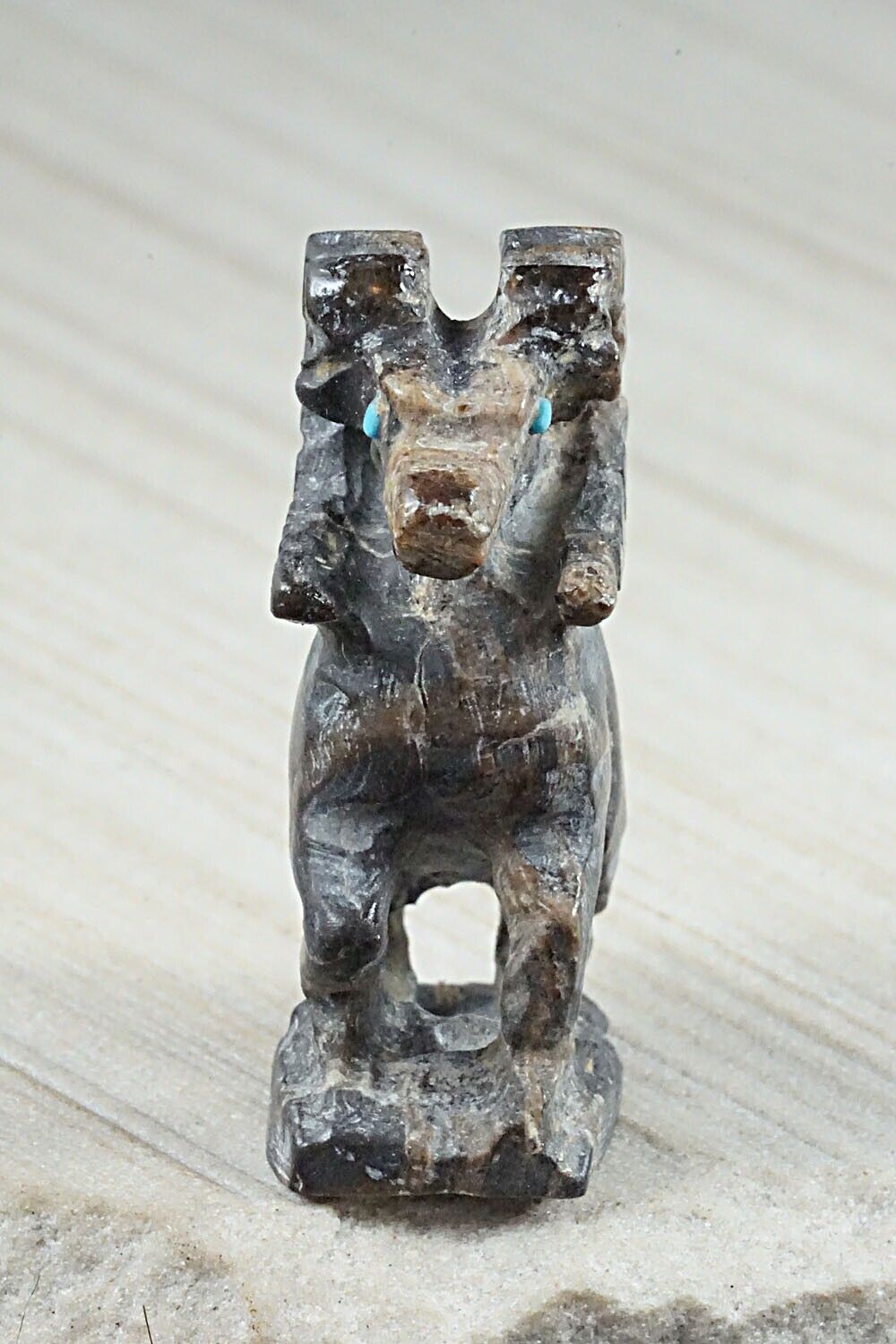 Ram Zuni Fetish Carving - Jerrold Lahaleon