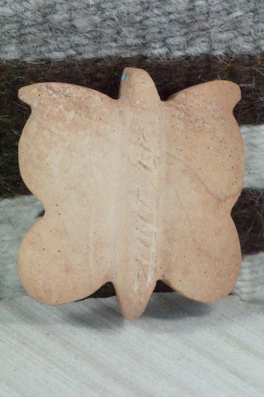Butterfly Zuni Fetish Carving - Brandon Phillips