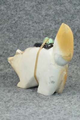 Wolf Zuni Fetish Carving - Enrike Leekya