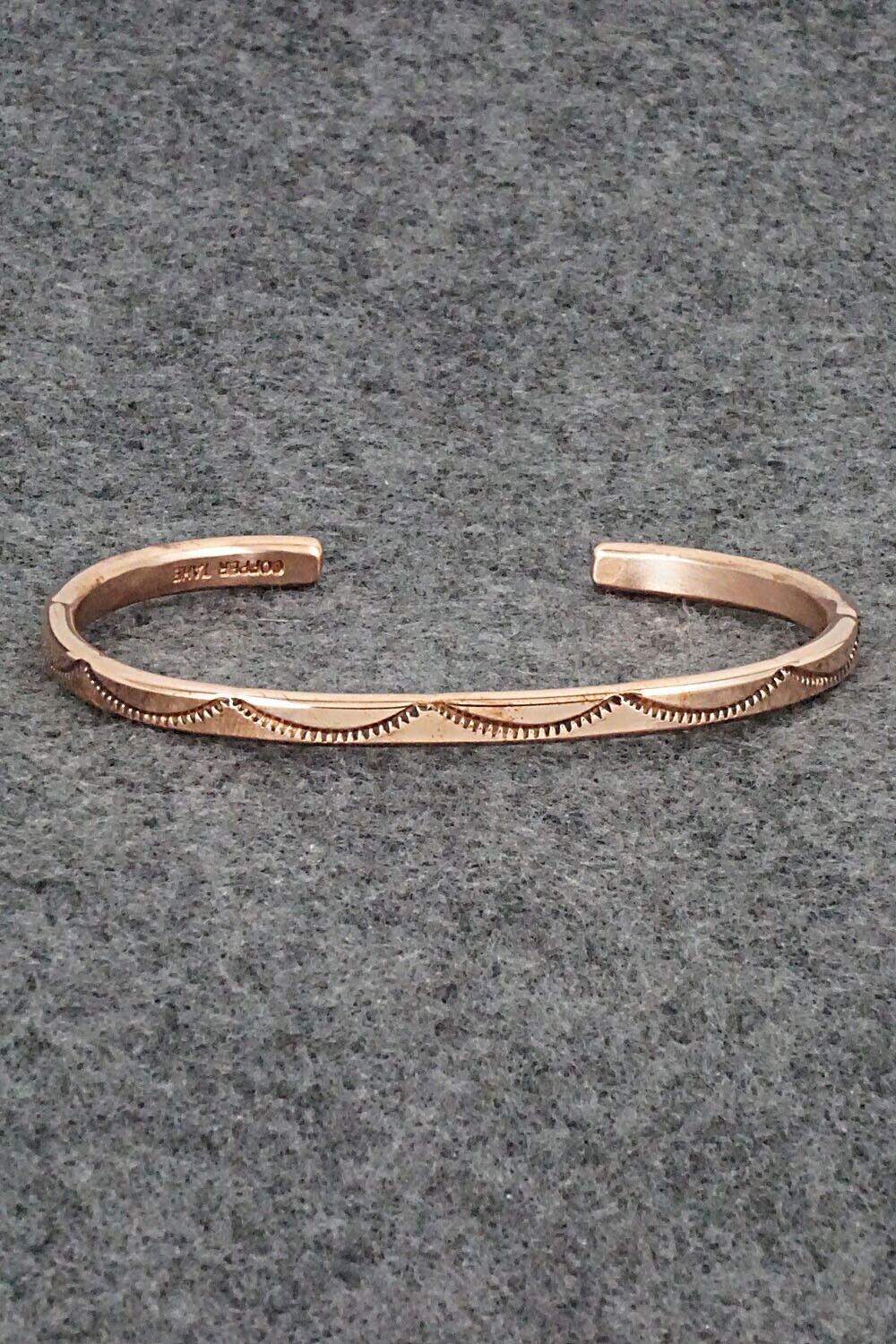 Copper Bracelet - Elaine Tahe