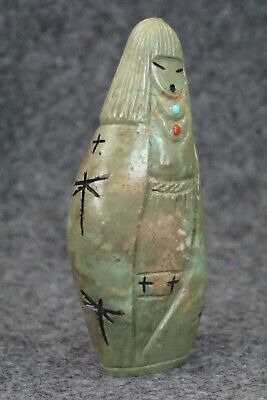 Corn Maiden Zuni Fetish Carving - Sandra Quandelacy