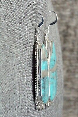 Turquoise & Sterling Silver Earrings - Sharon McCarthy