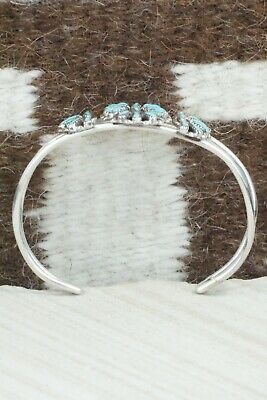 Turquoise & Sterling Silver Bracelet - Judy Wallace