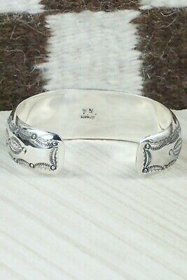 Coral and Sterling Silver Bracelet - Wilbert Muskett Sr.