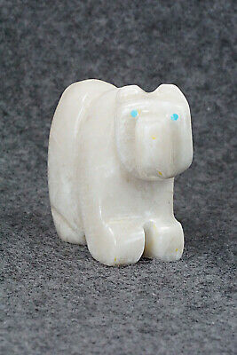Bear Zuni Fetish Carving - Gilbert Lonjose