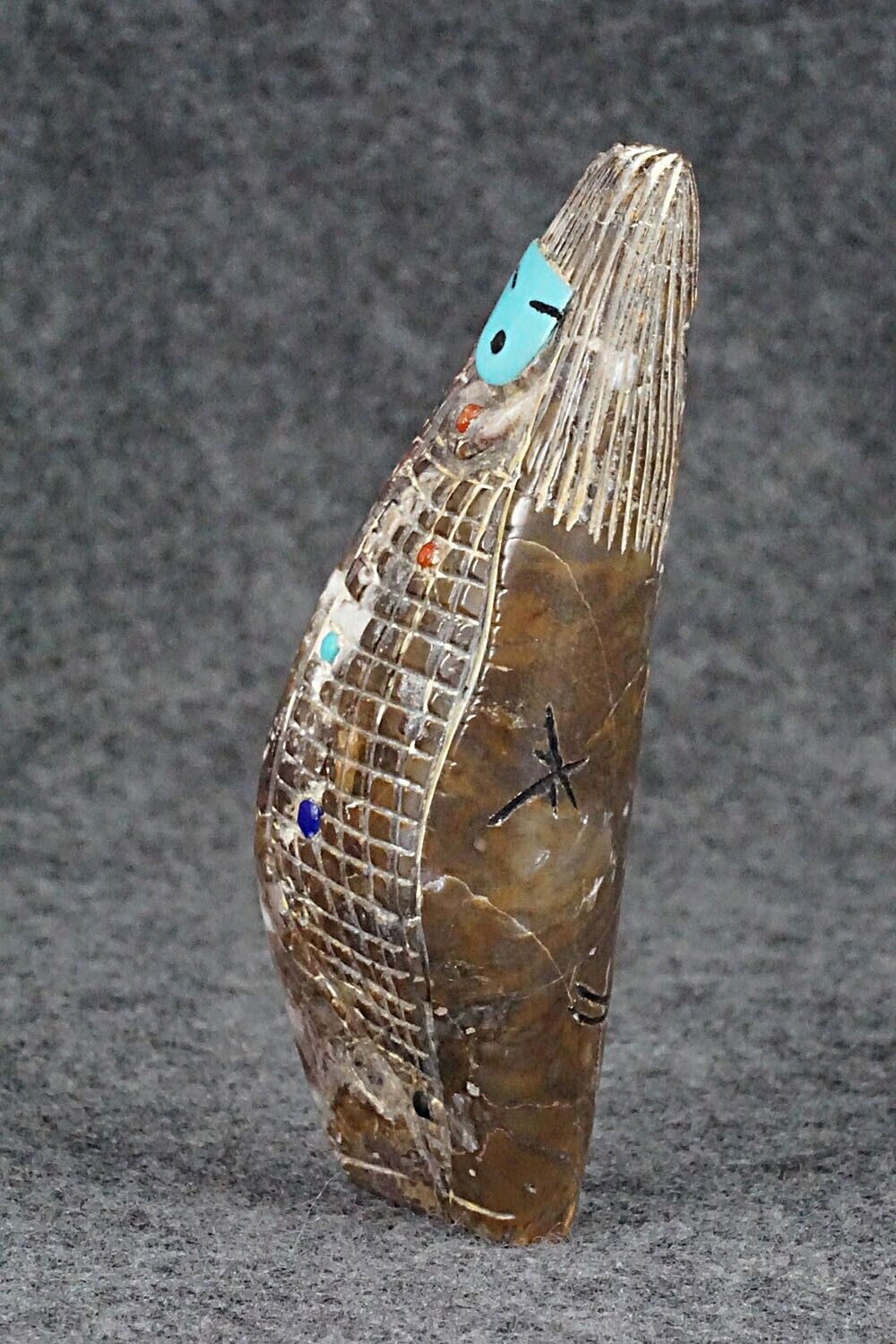 Corn Maiden Zuni Fetish Carving - Sandra Quandelacy