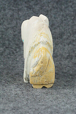 Buffalo Zuni Fetish Carving - Gilbert Lonjose