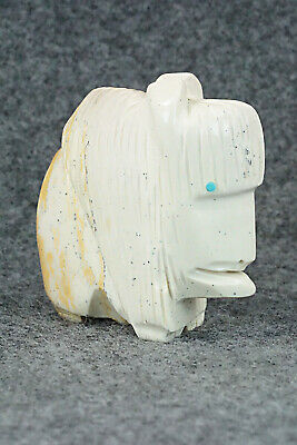 Buffalo Zuni Fetish Carving - Gilbert Lonjose