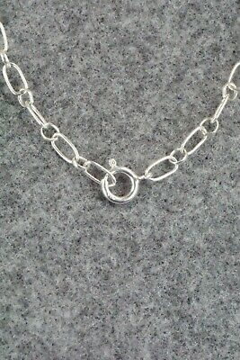 Turquoise & Sterling Silver Necklace - Lee Shorty