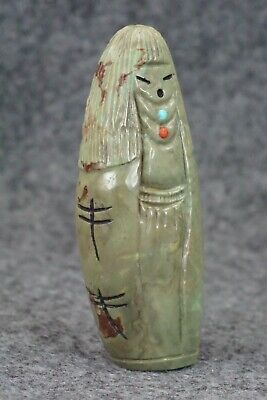 Corn Maiden Zuni Fetish Carving - Sandra Quandelacy