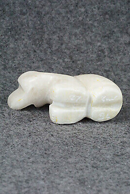 Bear Zuni Fetish Carving - Gilbert Lonjose