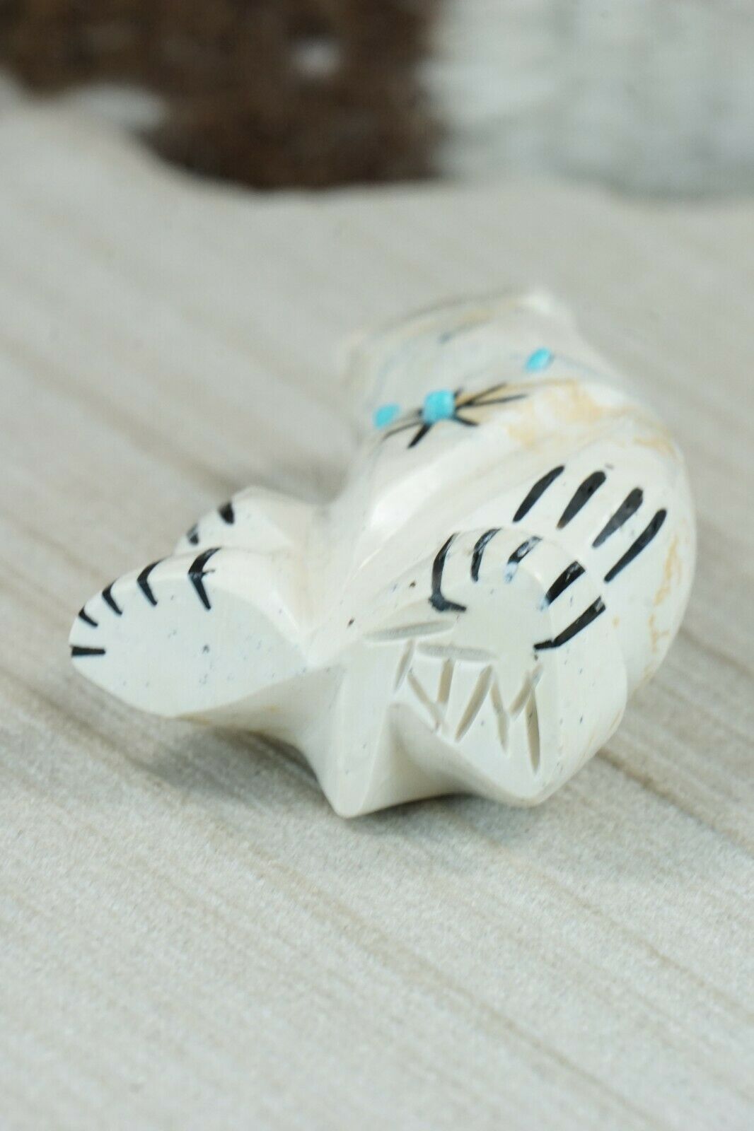 Bear Zuni Fetish Carving - Terrance Martza