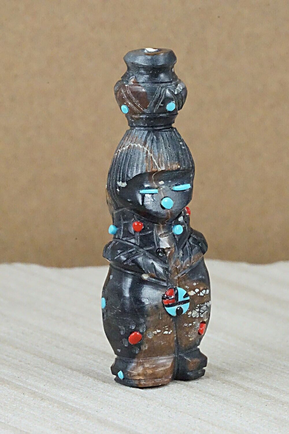 Ola Maiden Zuni Fetish Carving - Danette Laate