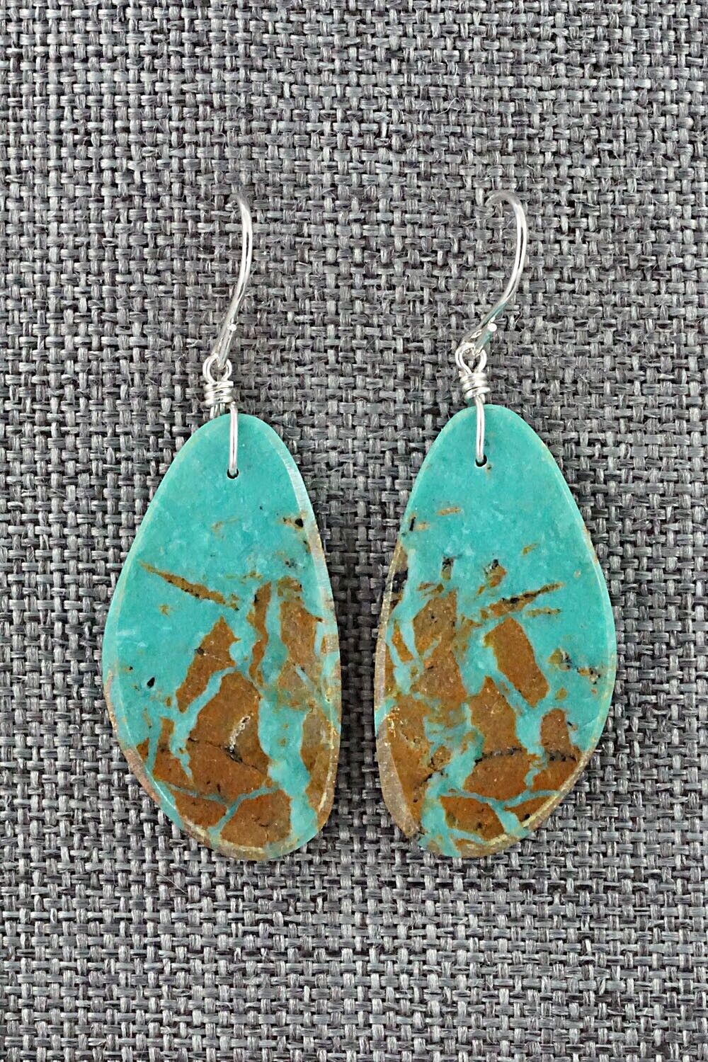 Turquoise & Sterling Silver Earrings - Sharon Abeyta