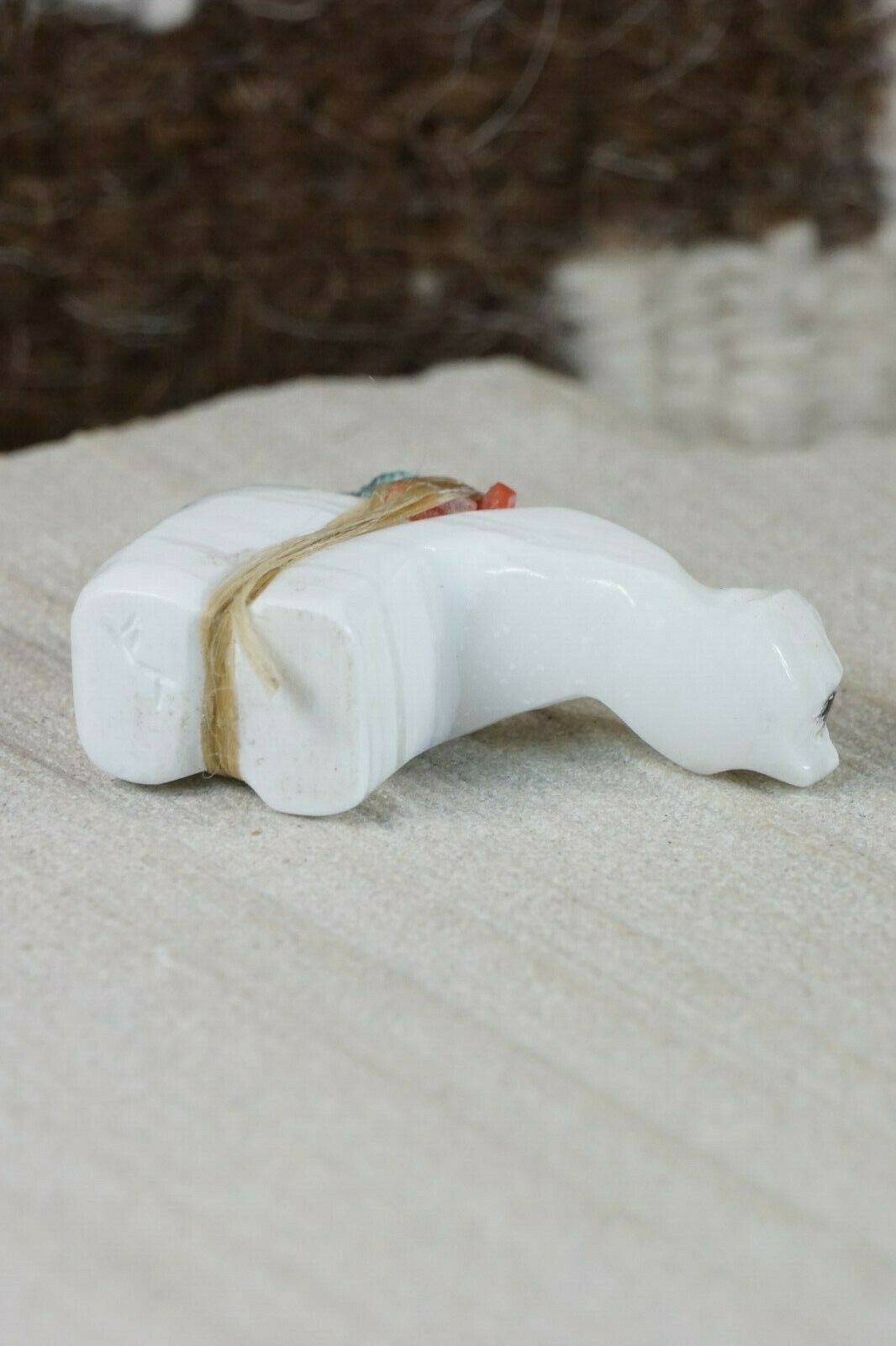Bear Zuni Fetish Carving - Lance Deysee - High Lonesome Trading