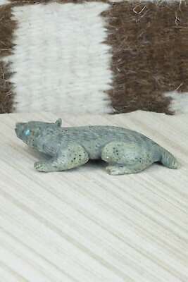Badger Zuni Fetish Carving - Lance Cheama