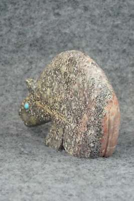 Bear Zuni Fetish Carving - Ronnie Lunasee