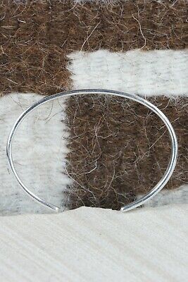 Navajo Sterling Silver Bracelet - Elaine Tahe