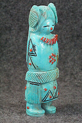 Corn Maiden Zuni Fetish Carving - Claudia Peina