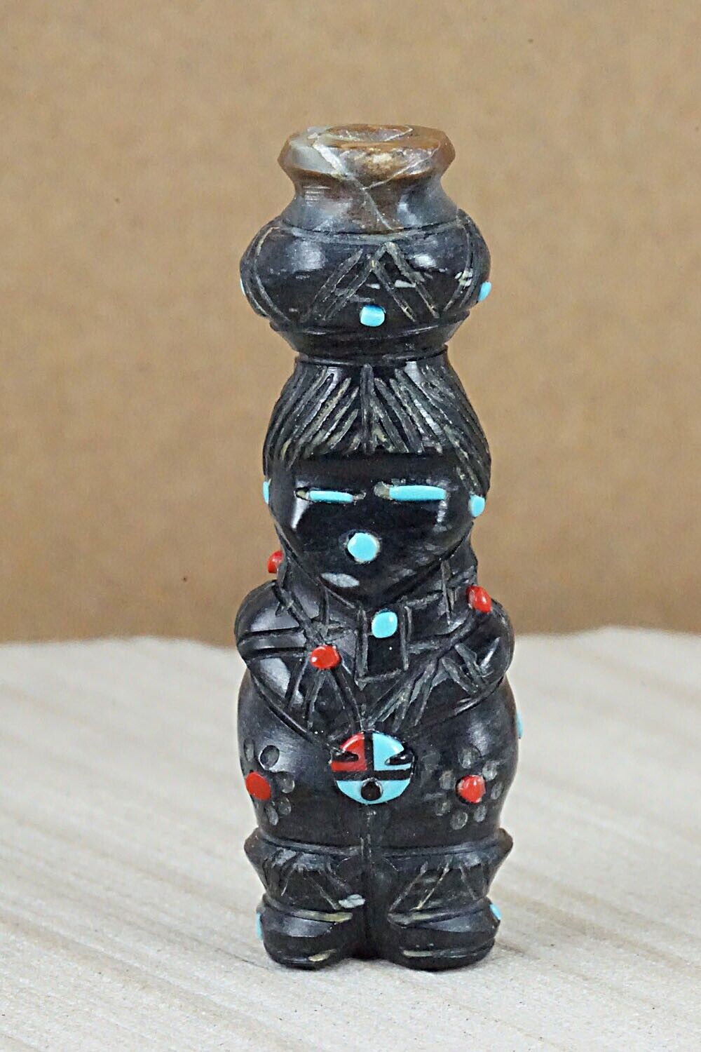 Ola Maiden Zuni Fetish Carving - Danette Laate