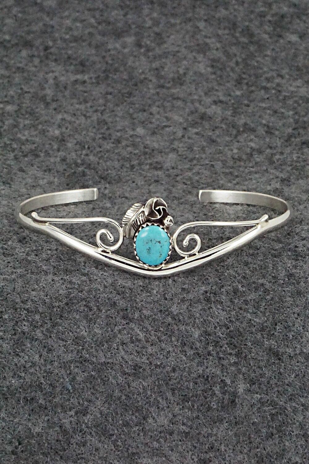 Turquoise & Sterling Silver Bracelet - Max Calladitto