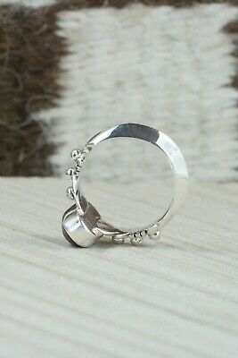Spiny Oyster & Sterling Silver Ring - Andrew Vandever - Size 5.75