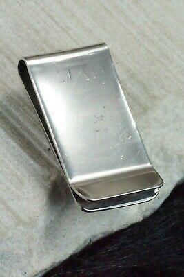Turquoise & Sterling Silver Money Clip - Shirley Skeets - High Lonesome Trading