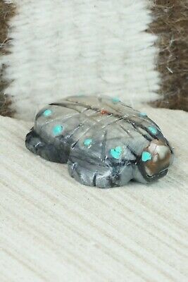 Turtle Zuni Fetish Carving - Carl Etsate